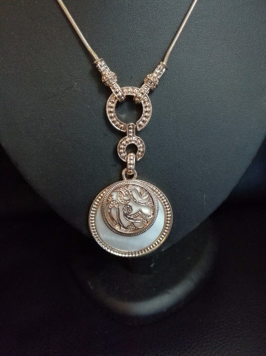 New Women Rhinestone Chain Crystal Necklace Pendant Lady's Fashion Jewelry