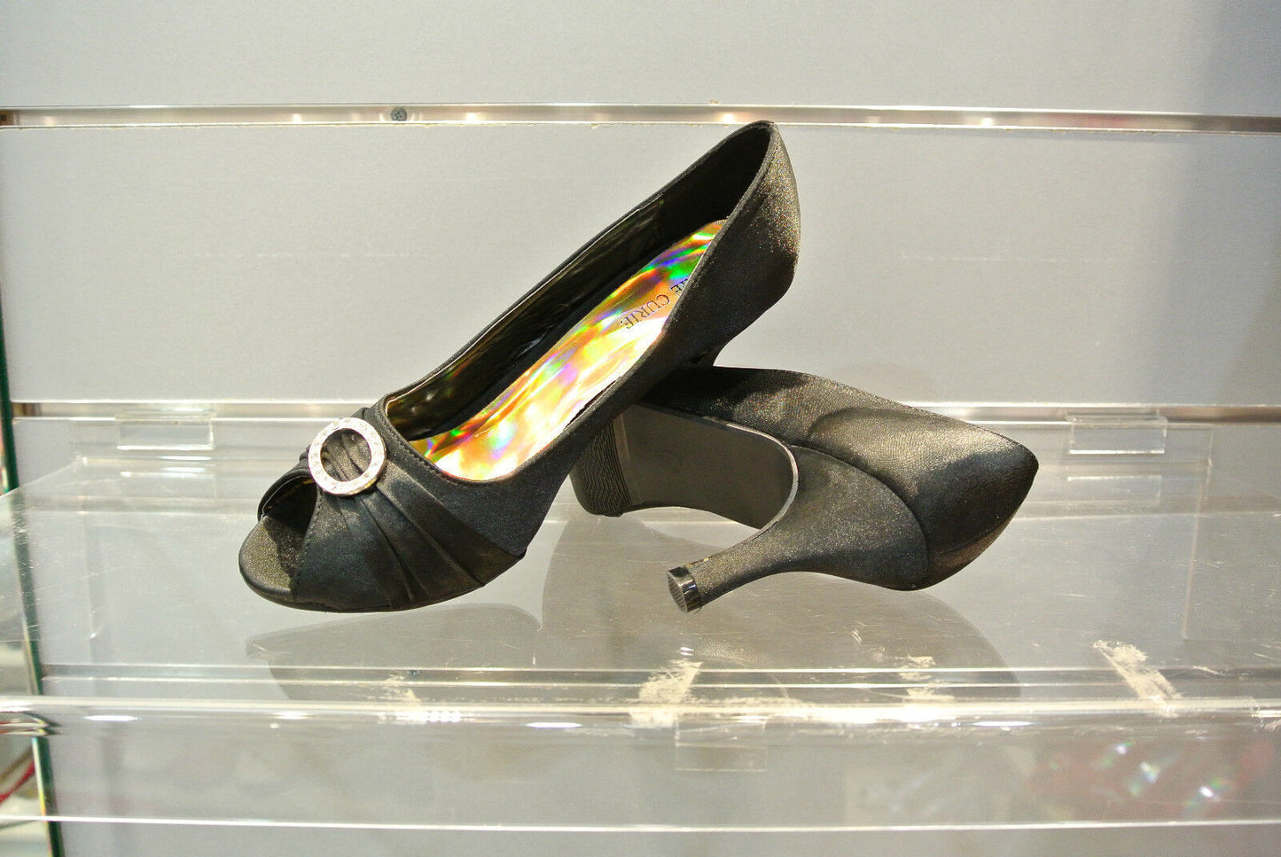 Fashion New Quality Women Shining Diamante Evening Wedding Ball High Heel Shoes