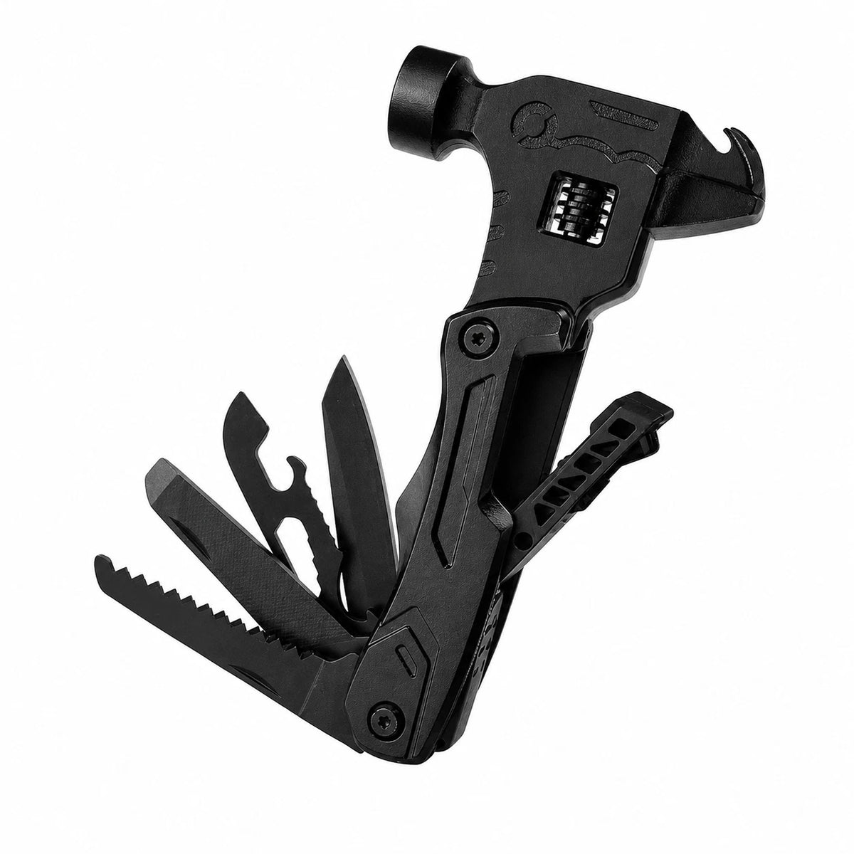 Multi Tool Hammer Folding Pliers Wrench Saw Knife Camping Portable Survival Tool