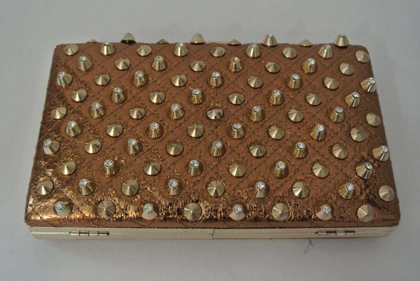 New Rivet Women Wallet Clutch Lady Purse Evening Handbag Ladies Party Bag