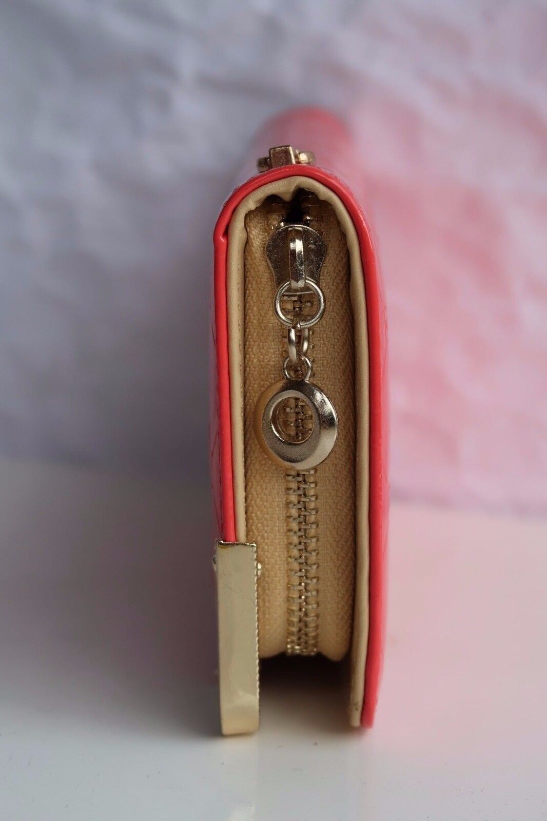 NEW Women Fashion Patent Wallet Zip Around Case Purse Wallet Lady clutch GIFT