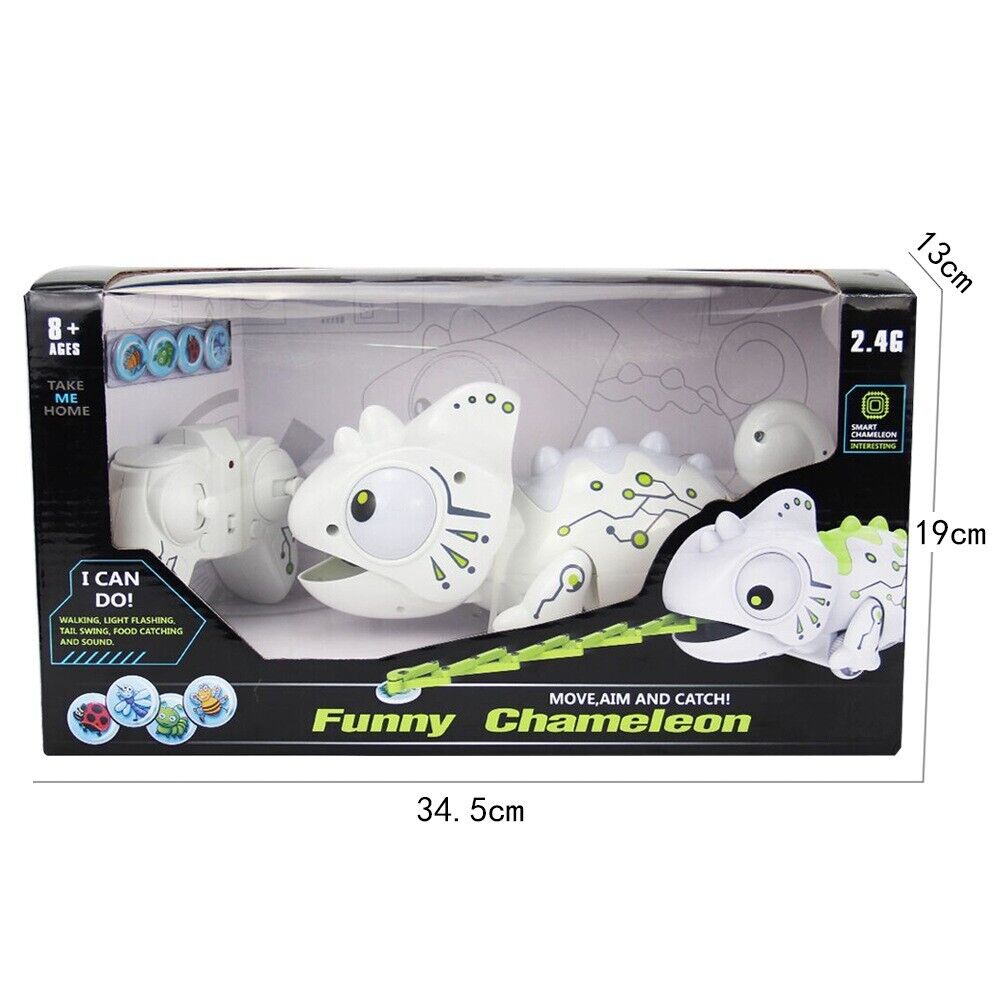 Remote Control Chameleon with Sound Effect Intelligent Machine Pet Creative Toy