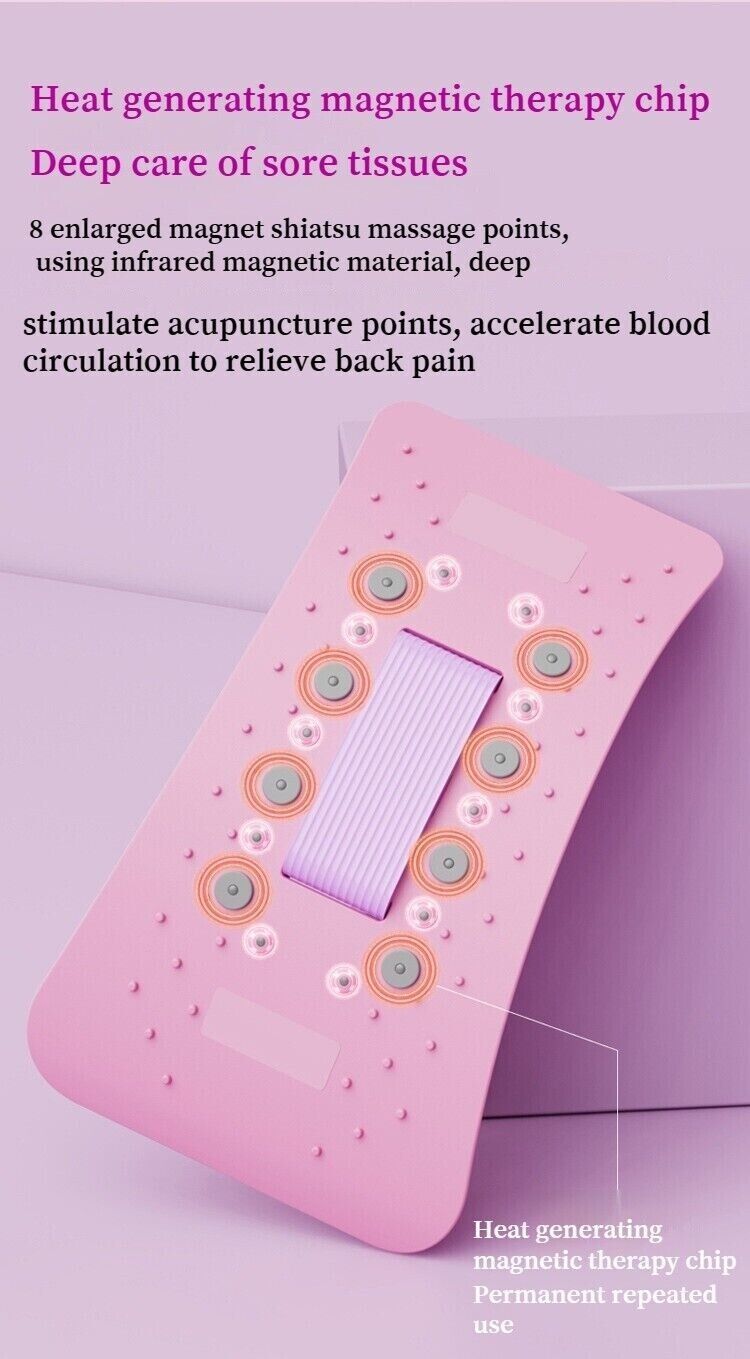 Lumbar Spine Relax Device Lumbar Back Support Stretching Board Top Waist Massage