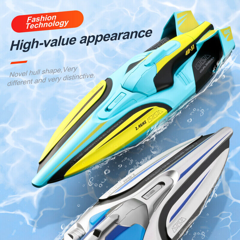2.4GHz Waterproof S1 Long Range Wireless Remote Control High Speed Boat Toy Gift