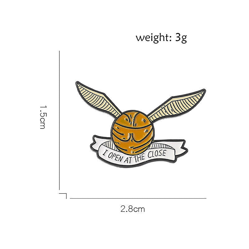 Funky Harry potter magic medicine Pin Badge zinc alloy Brooch Enamel Pin cosplay