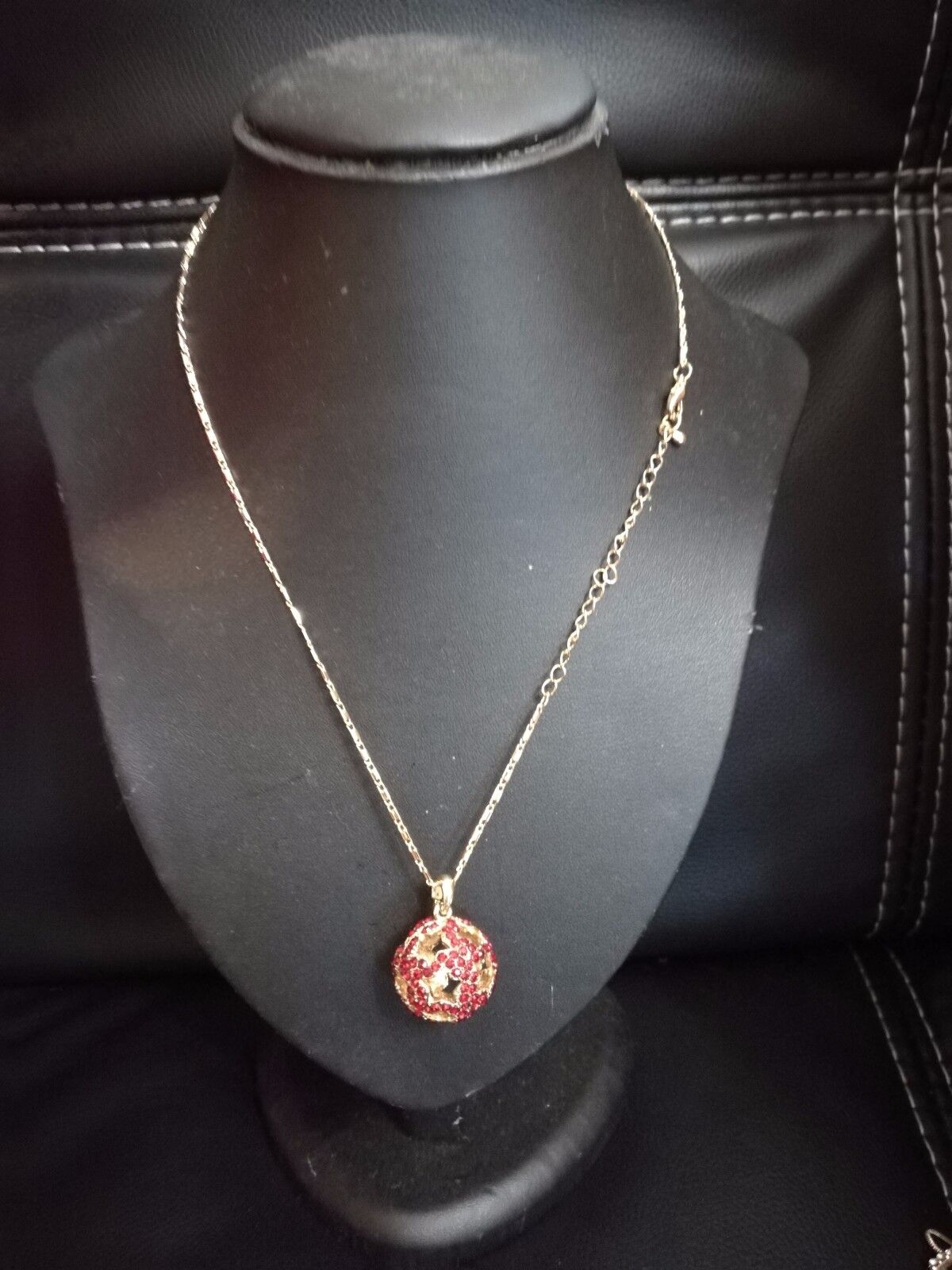 New Women Rhinestone Chain Crystal Necklace Pendant Lady's Fashion Jewelry