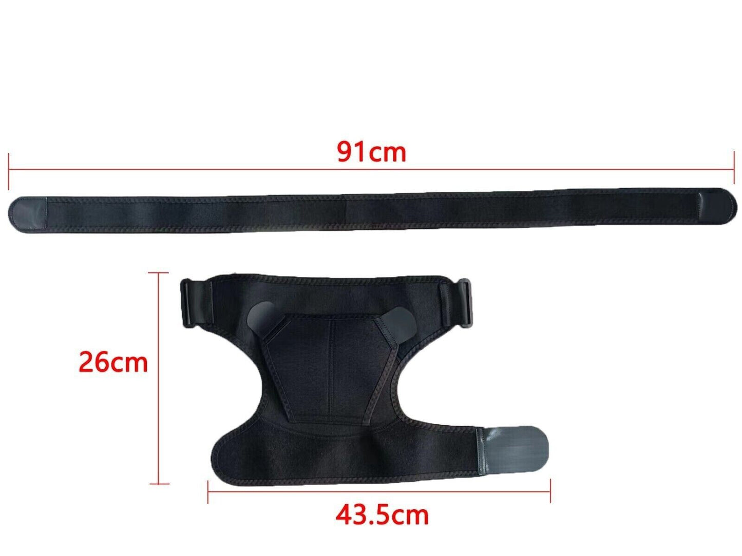 Anti-strain Fitness Sports Taping Protection Adjustable Single Shoulder Strap