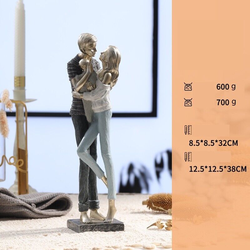 Family Birthday Table Gift Idea Resin Decoration lover child baby Mum Figurine