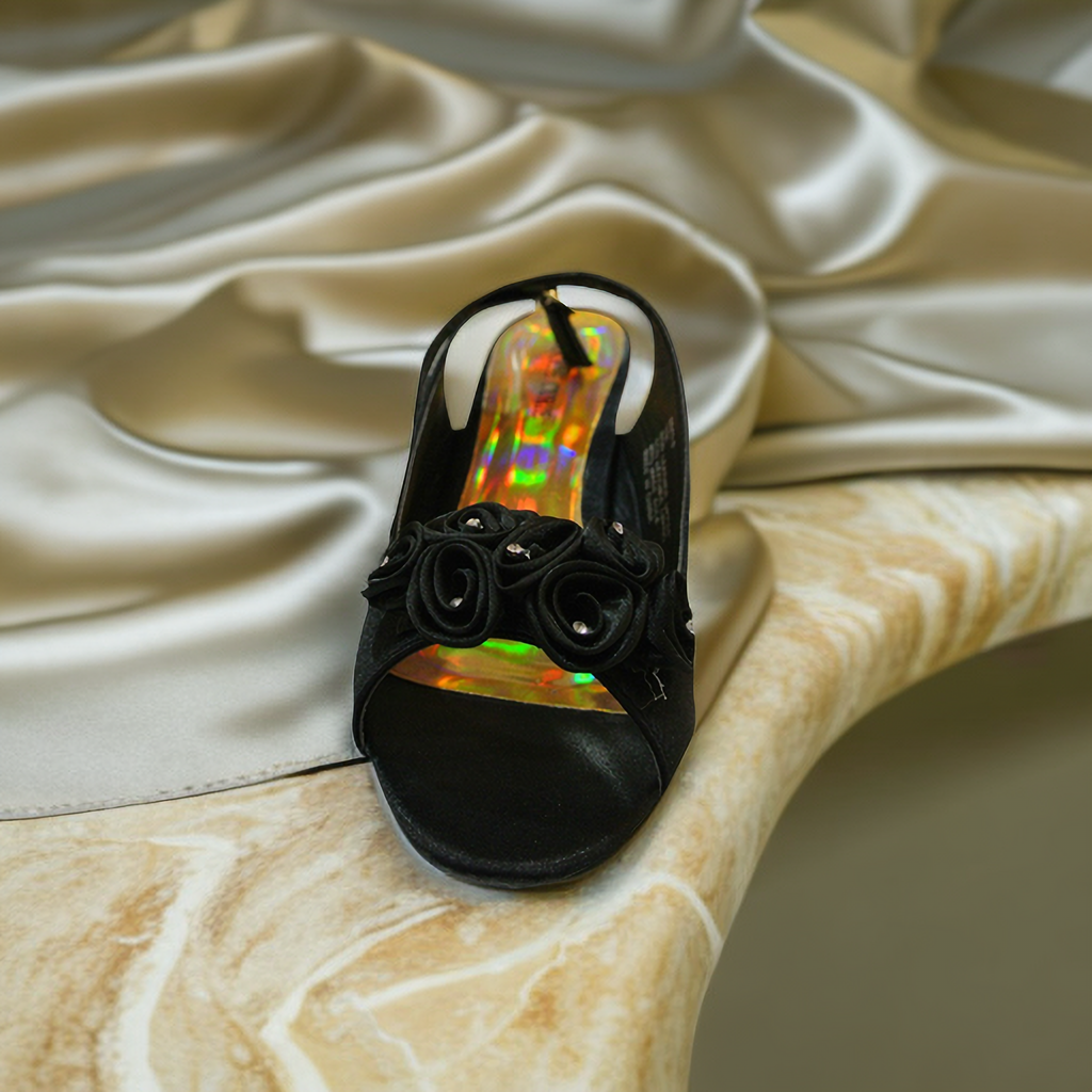 Elegant Women Shining Diamante Fish Mouth Date Evening Wedding Ball Party Shoes