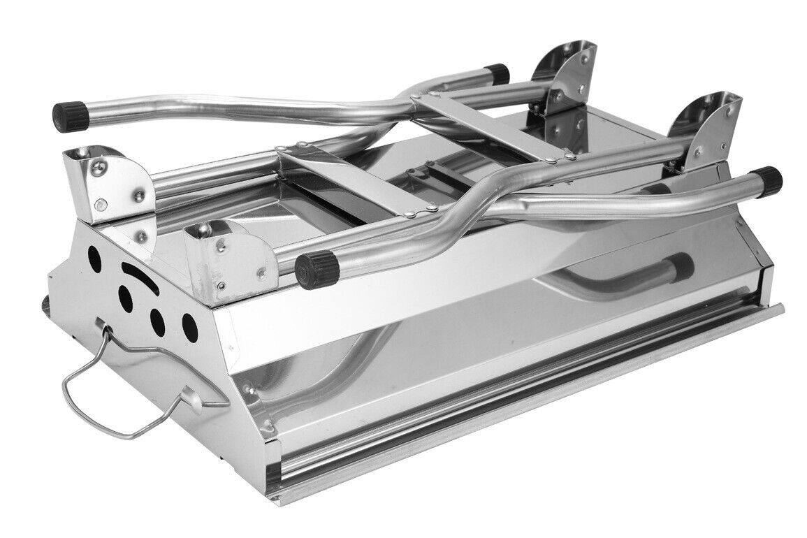 New Large High Charcoal BBQ Grill Portable Outdoor Barbecue Foldable Camping