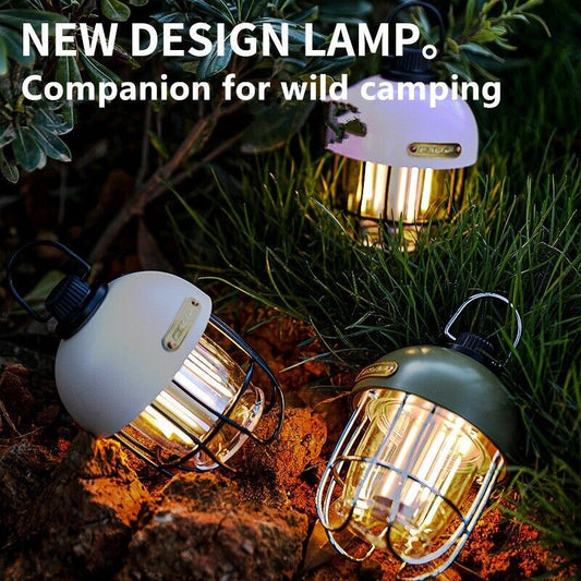 New USB Rechargeable Portable Outdoor Camping Lantern Tent Travel Light