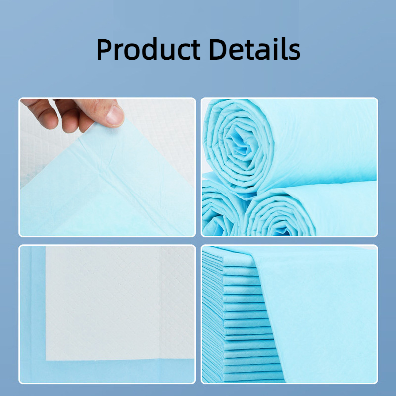 Puppy Pet Dog Toilet Training Pads Indoor Thick Super Absorbent Blue 4 Sizes