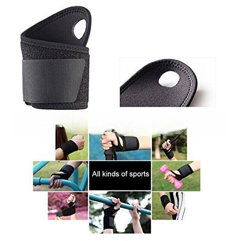 Unisex Adjustablet Wrist Brace Immobiliser Anti Sprain Sport Fitness Basketball