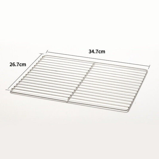 Outdoor Home Durable Tools Thick Stainless Steel BBQ Net Camping Cooking Grill