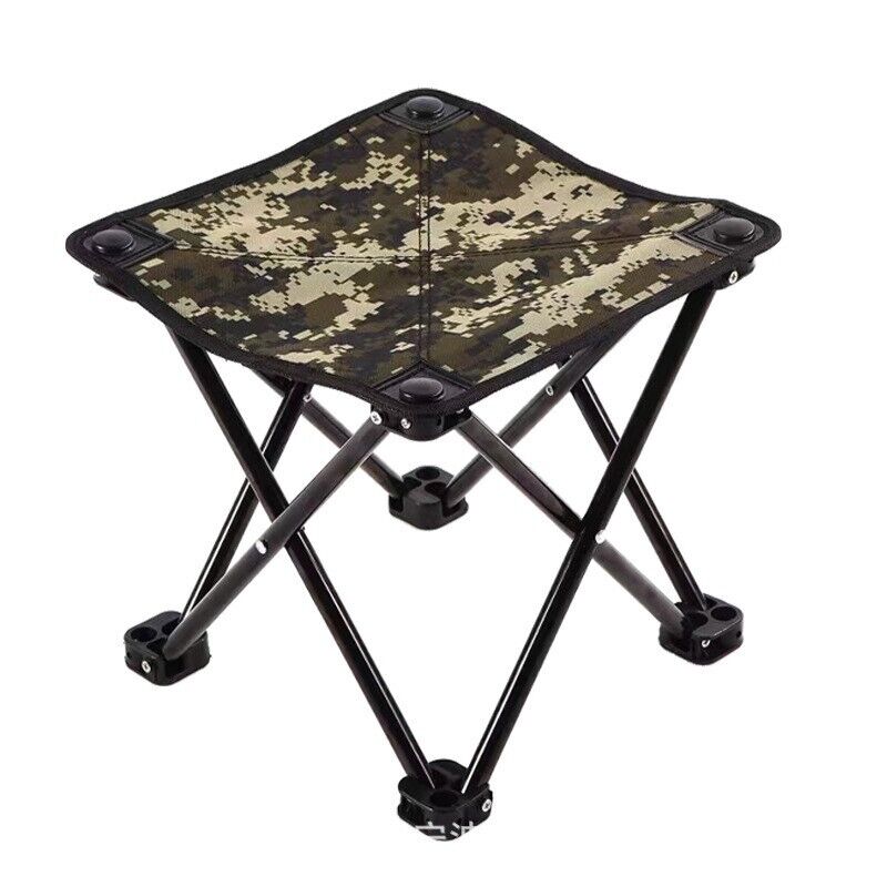 Outdoor Folding Fishing Stool ultralight Backless Camping Picnic Carry-on Chair
