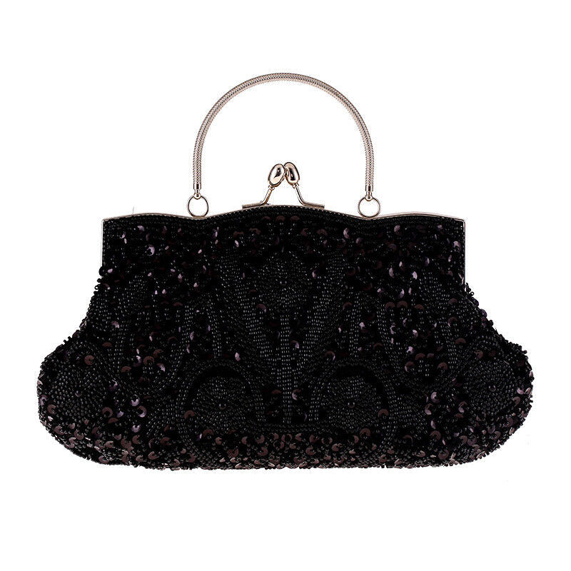 Women Fashion Glitter Party Bridal  Bag Wedding Handbag Prom Evening Clutch