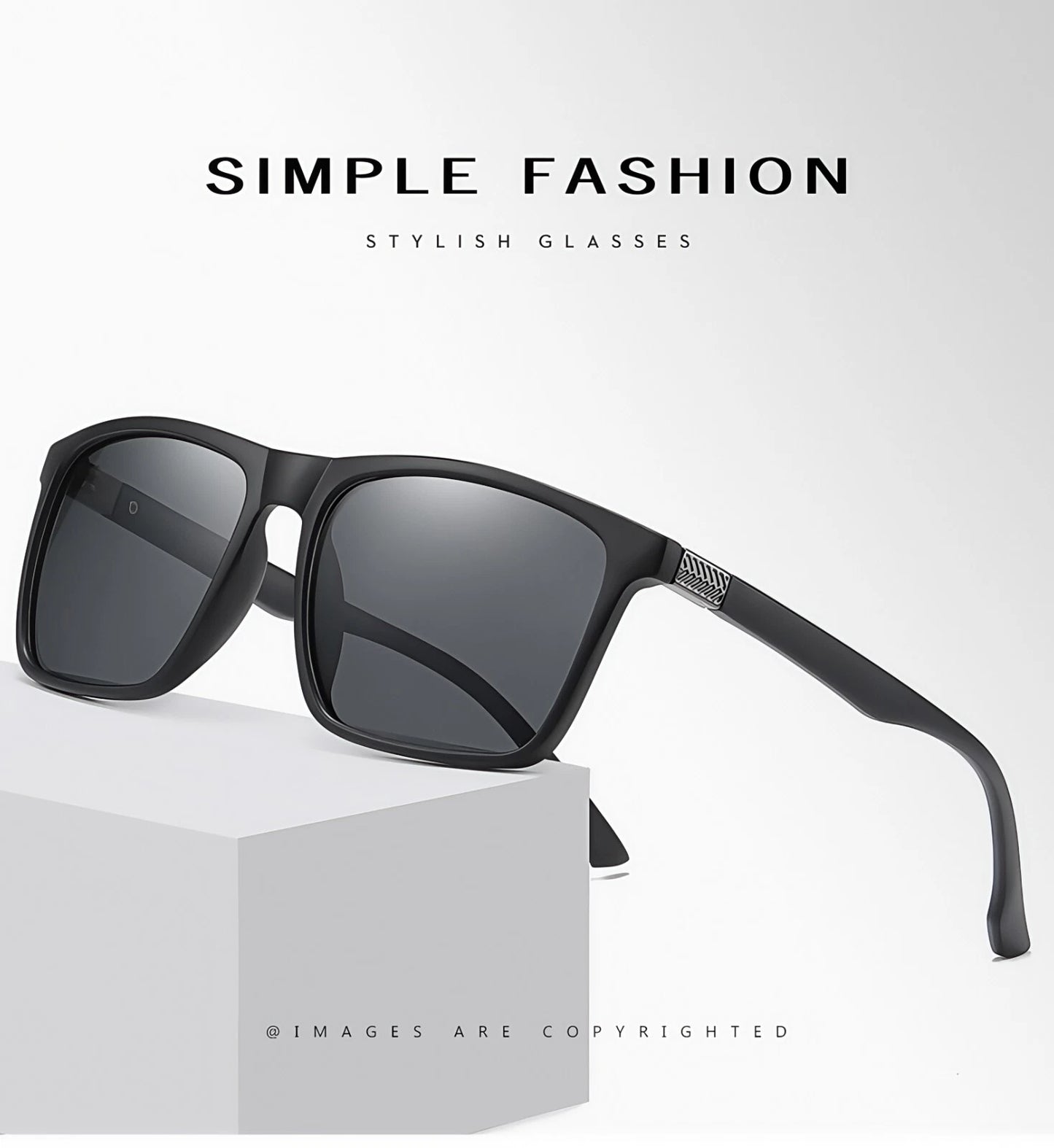 Men's Lightweight Polarized Anti-Slip UV400 Stylish Driving & Outdoor Sunglasses # 3320