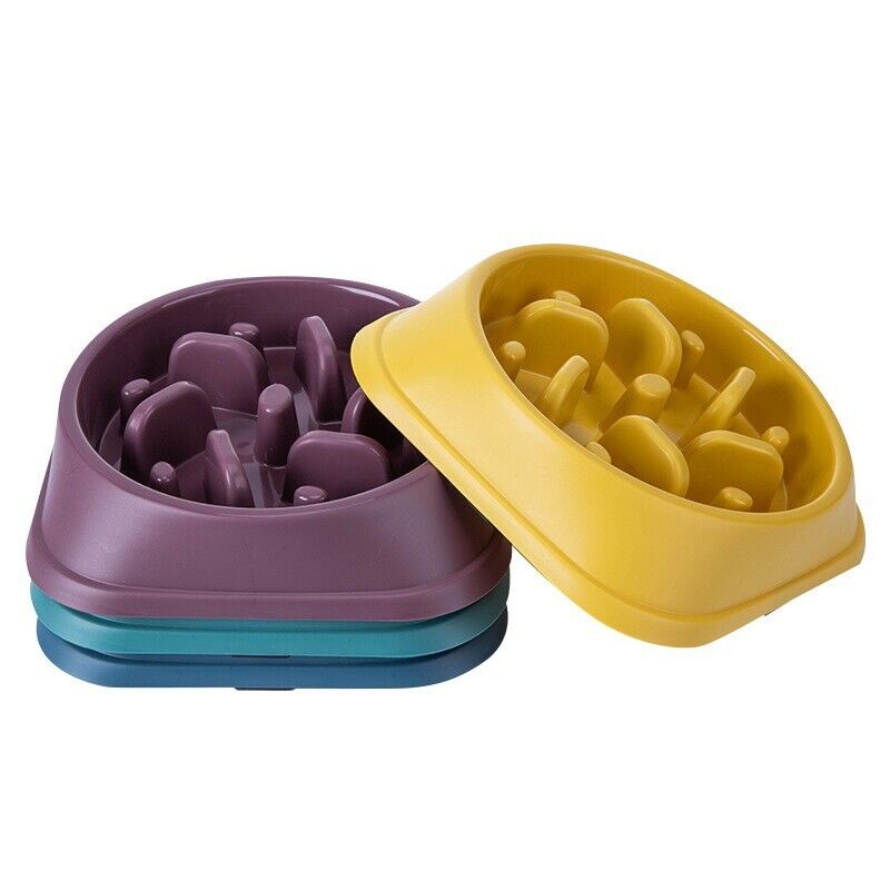 Slow Down Eating NonSlip Feeder Pet Choke Bowl Large Bowl For Medium Large Dog