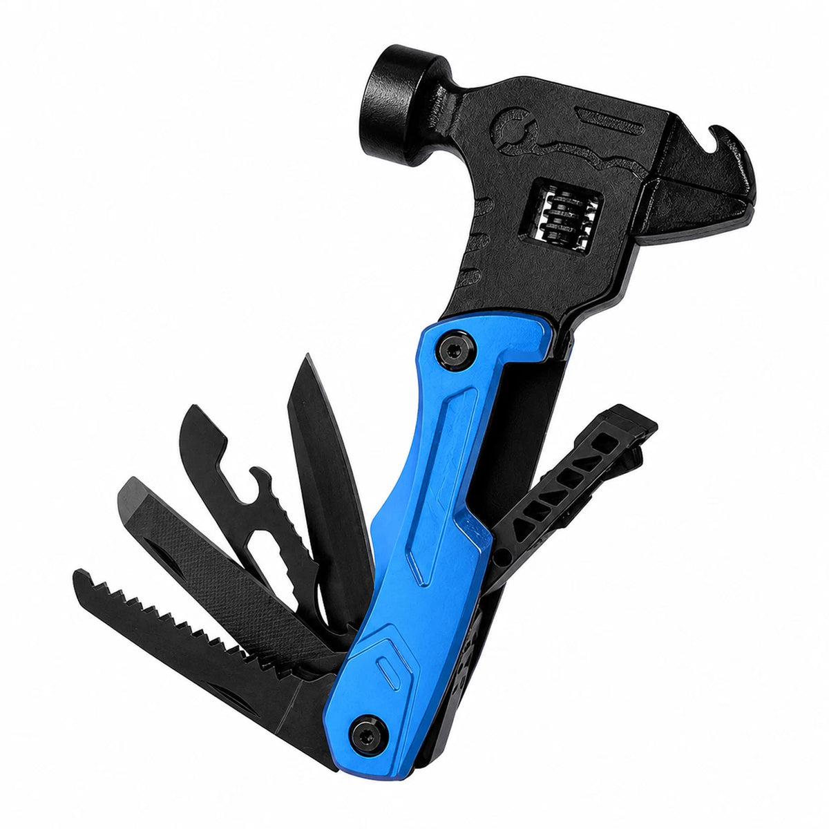 Multi Tool Hammer Folding Pliers Wrench Saw Knife Camping Portable Survival Tool