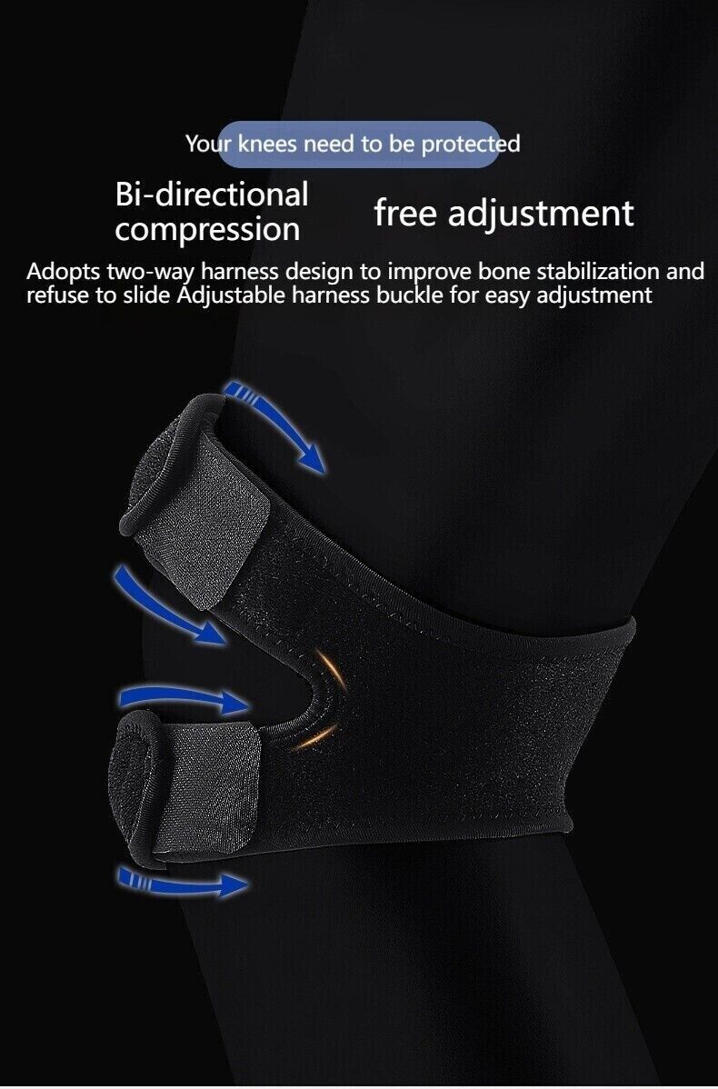 Sports Shock-absorbing Patellar Band Knee Pads Leg Guard Fitness Protective Gear