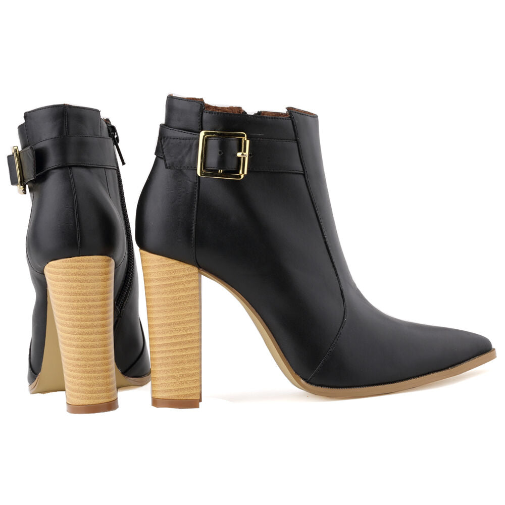 NEW FASHION EVERYDAY QUALITY WOMEN LADIES HIGH HEELS CASUAL ANKLE BOOTS SHOES