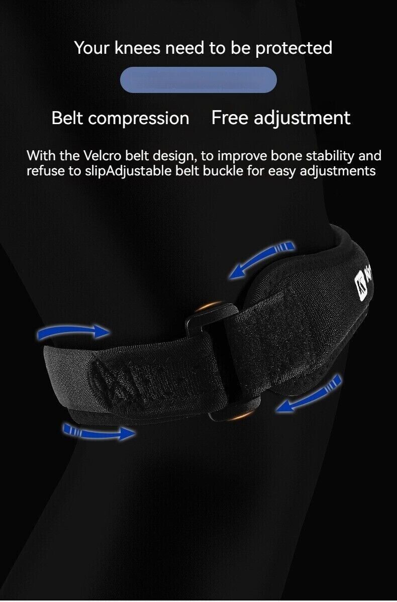Patella Knee Support Strap Band Belt Brace Fitness Running Sports Compression