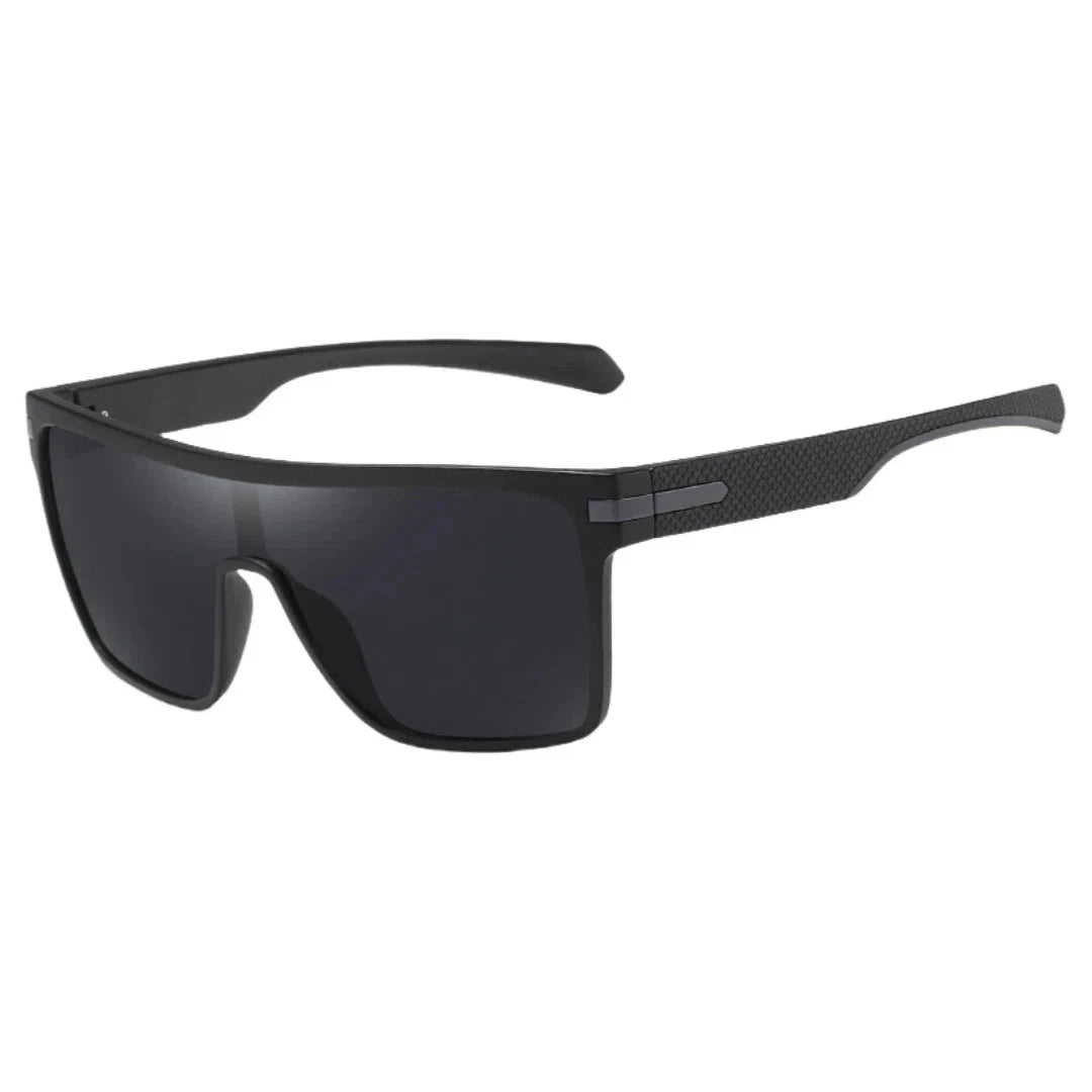 Women Square Flat Top Oversized Outdoor Sport Cycling UV400 Polarized Sunglasses # P0110