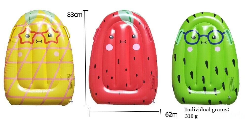 Children's Inflatable Surfboard Float Row Water Skis Float Row Flamingo Bed