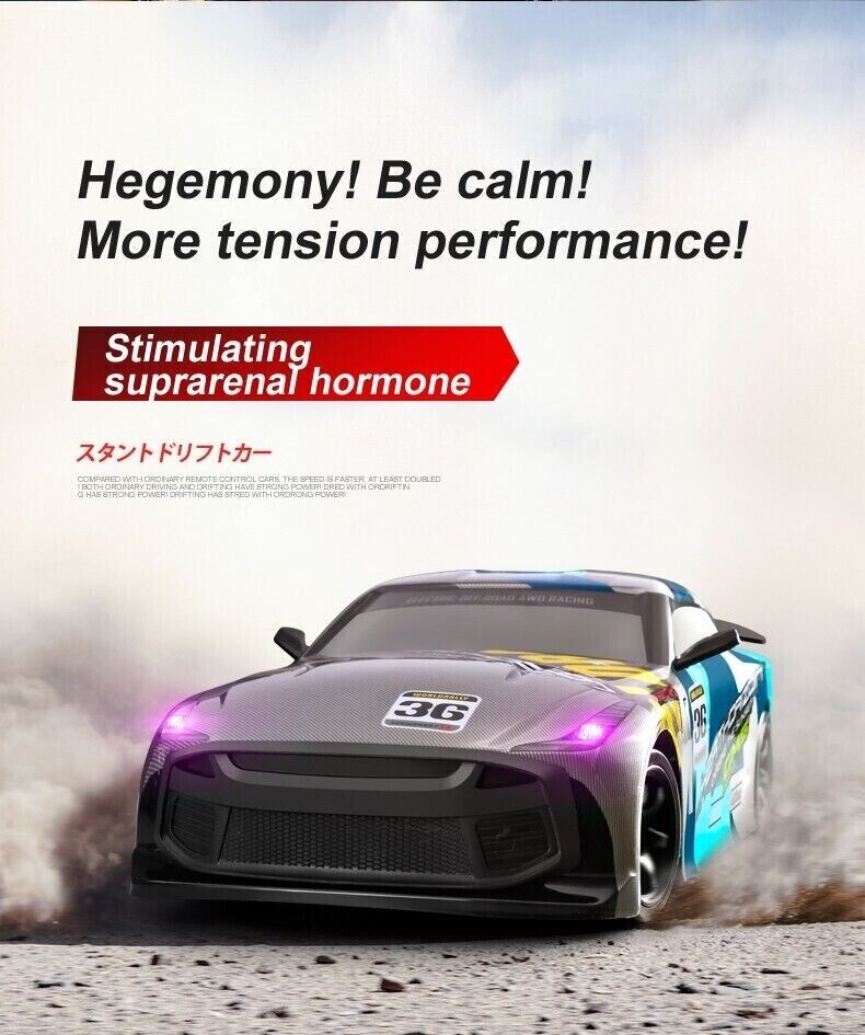 RC 4WD High Speed Housepower Drift Stunt Vehicle Boy's Off Road Toy Racing Car