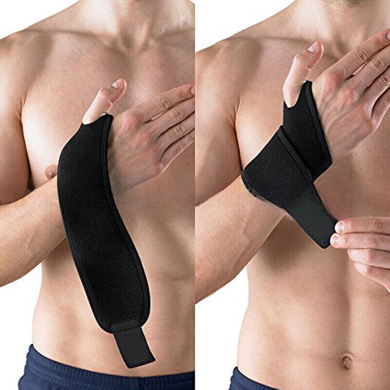 Unisex Adjustablet Wrist Brace Immobiliser Anti Sprain Sport Fitness Basketball
