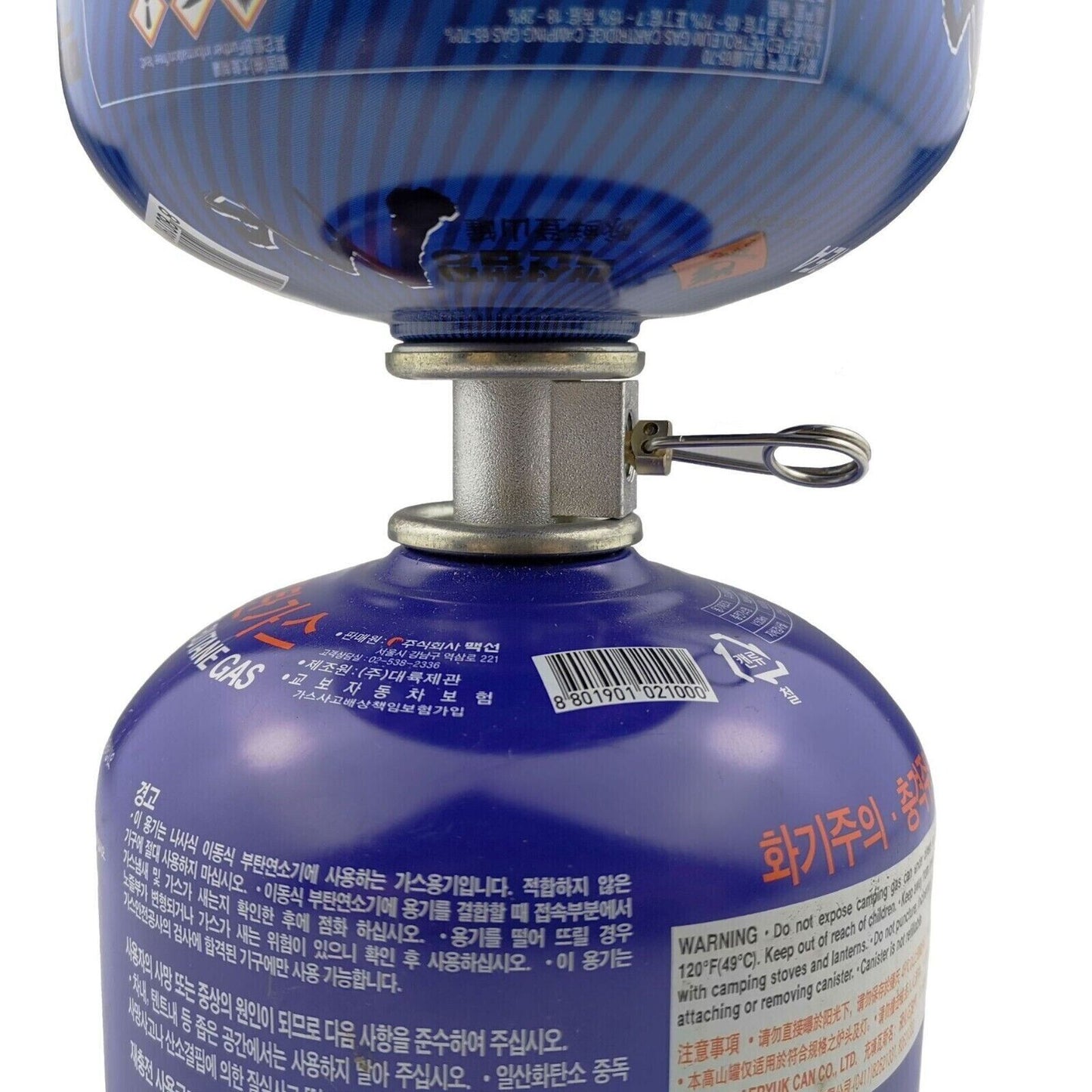 Outdoor Camp Gas Stove Tank Canister Connector Gas Refill Adaptor Propane Valve