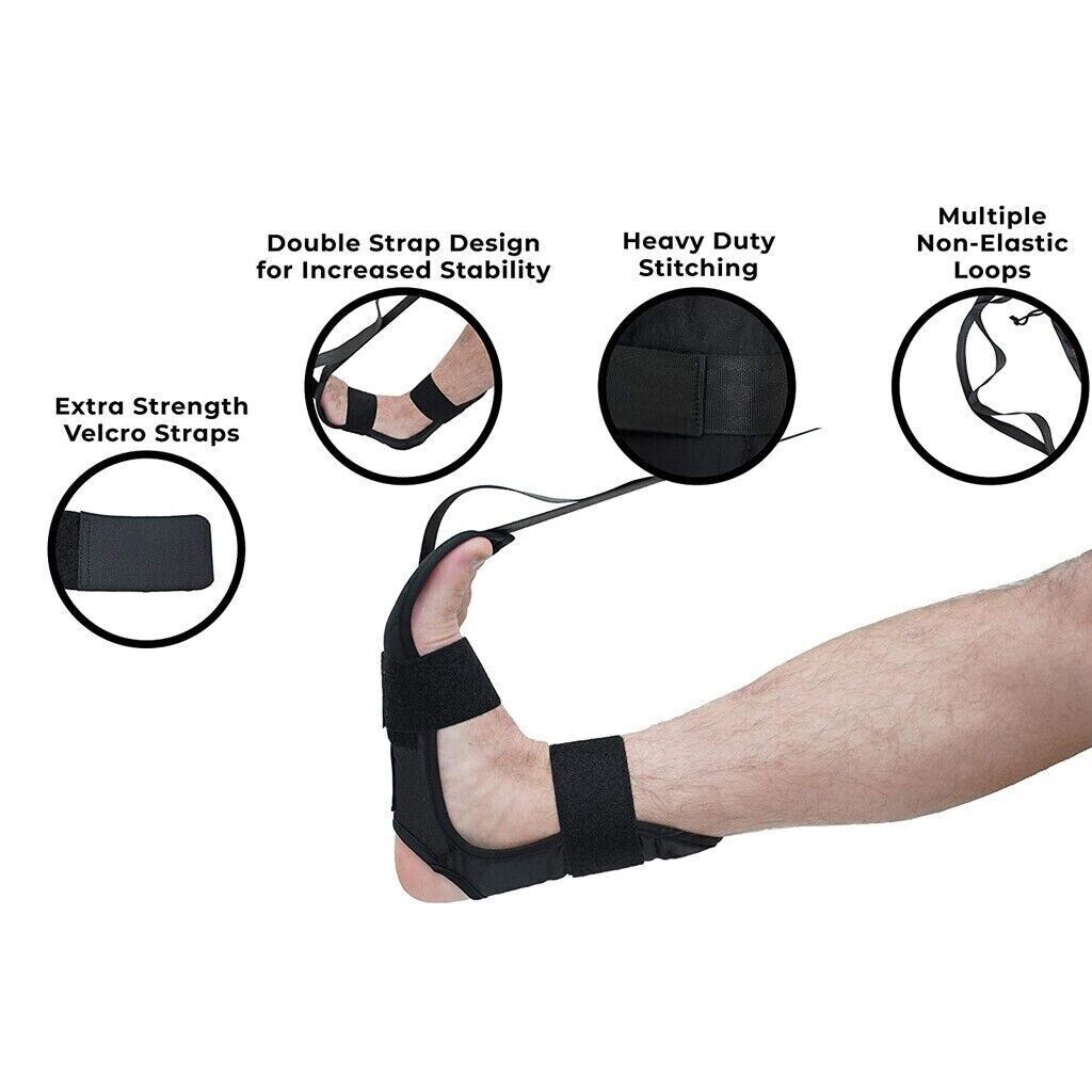 Yoga Flexibility Stretch Band Leg Fascia Sport Strap Gym Elastic Stretching