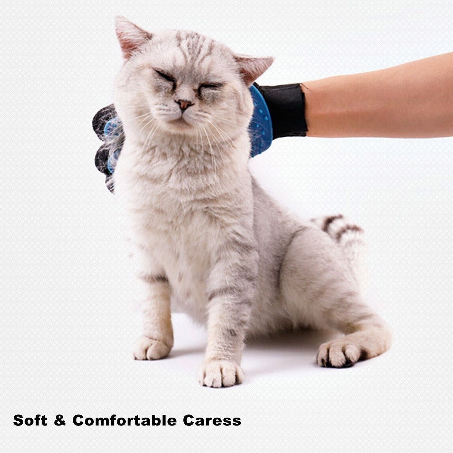 Pet Dog Cat Cleaning Glove Grooming Comb Bathing Remover Hair Shedding Brush