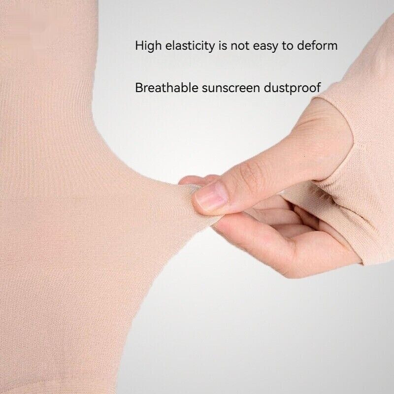 UV Sunburn Protection Ice Sleeve Cooling Arm Summer Cycling Outdoor Running