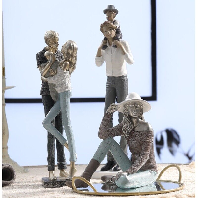 Family Birthday Table Gift Idea Resin Decoration lover child baby Mum Figurine