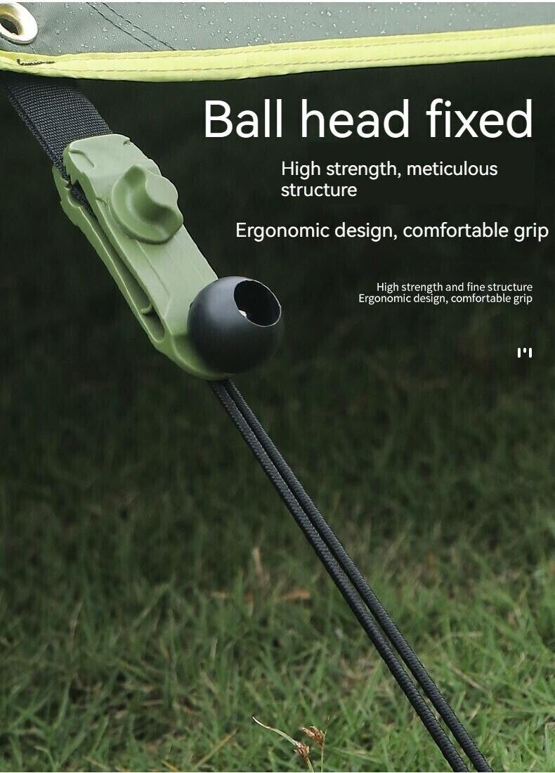 Outdoor Canopy Fixed Bind Elastic Cord Ties Elastic Ball Rubber Bands Tent Clips