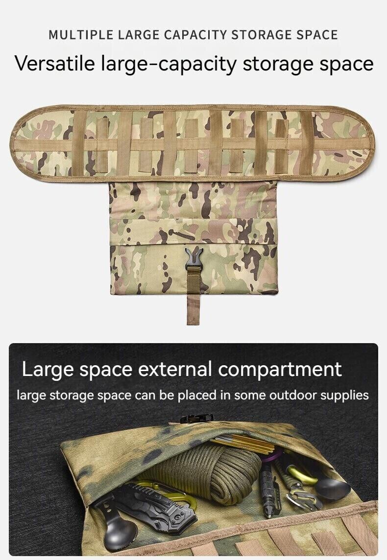 Outdoor Camping Portable Multifunctional Tool Hanging Cutlery Holder Storage Bag