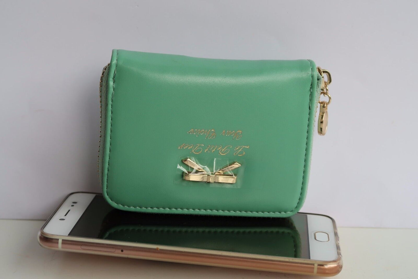NEW Women Fashion Patent Wallet Zip Around Case Purse Wallet Lady clutch GIFT