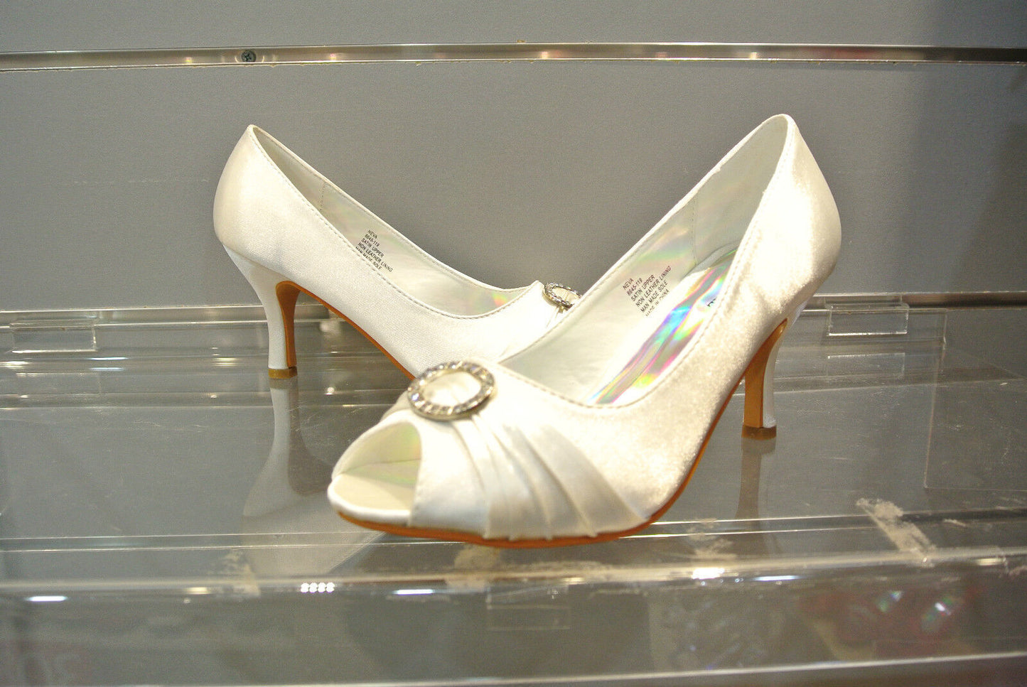 Fashion New Quality Women Shining Diamante Evening Wedding Ball High Heel Shoes