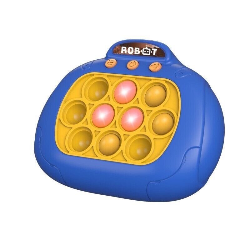 Children Decompression Finger Speed Push Educational Toys Gift Sound Light Game