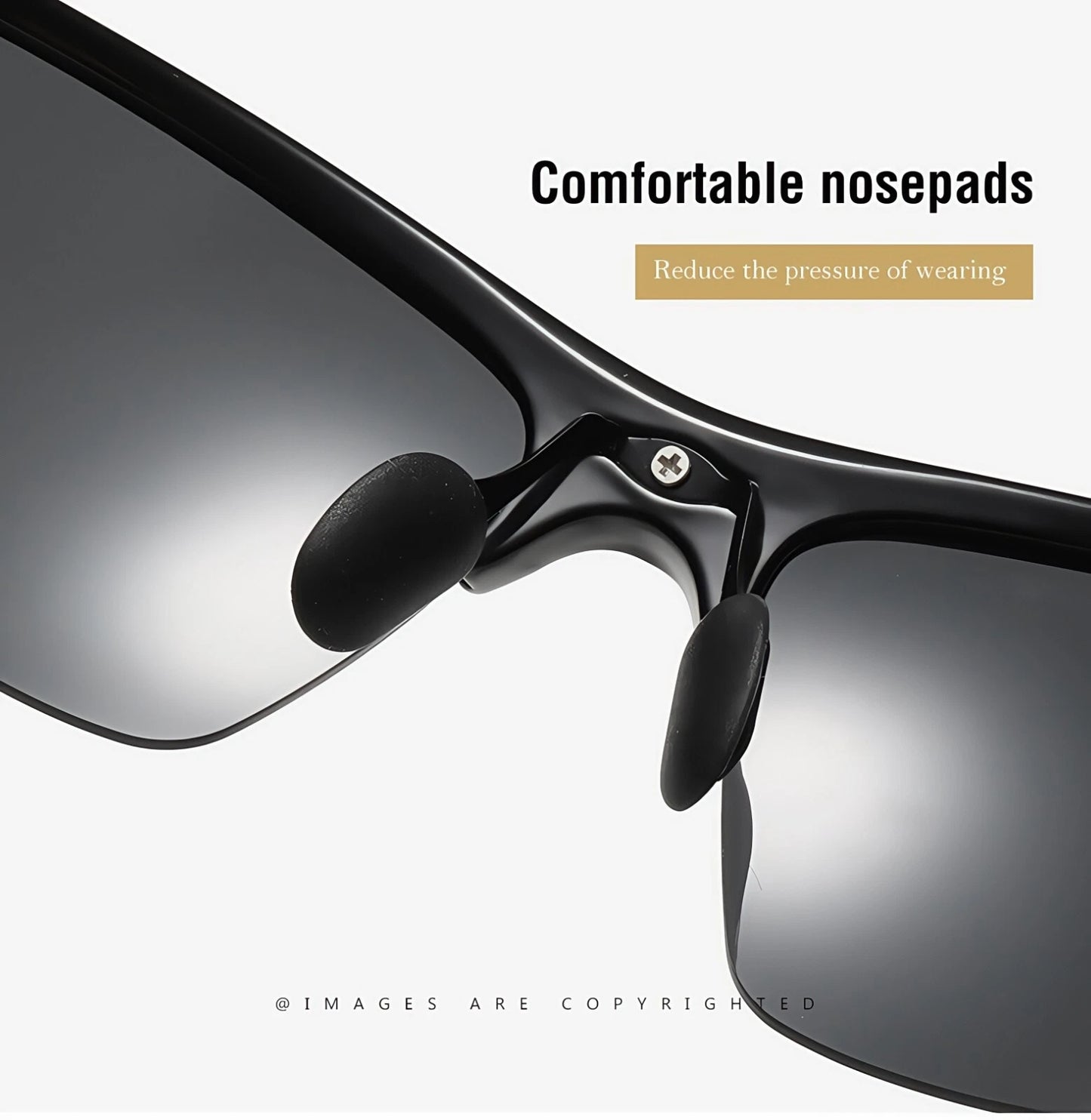 Men's Polarized Wrap Around Sports Sunglasses Running Driving Outdoor Activities # 6916