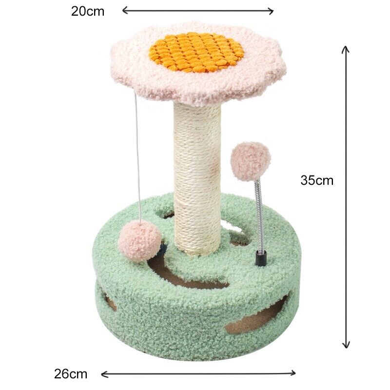 Cat Tree Tower Scratching Post Scratcher Trees Sisal Cat Scratcher Wood Chair
