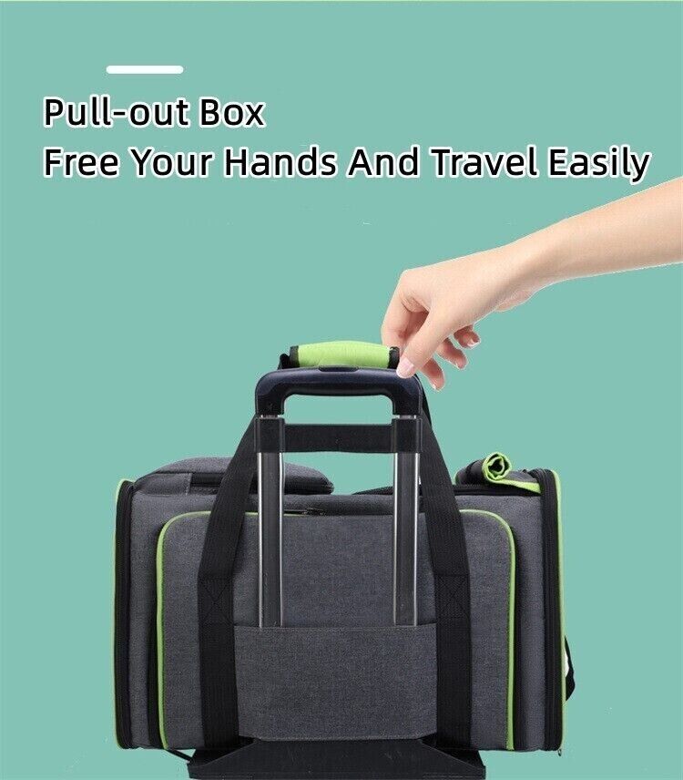 Portable Breathable Comfort Tote Travel Pet Carrier Large Bag Shoulder Cage