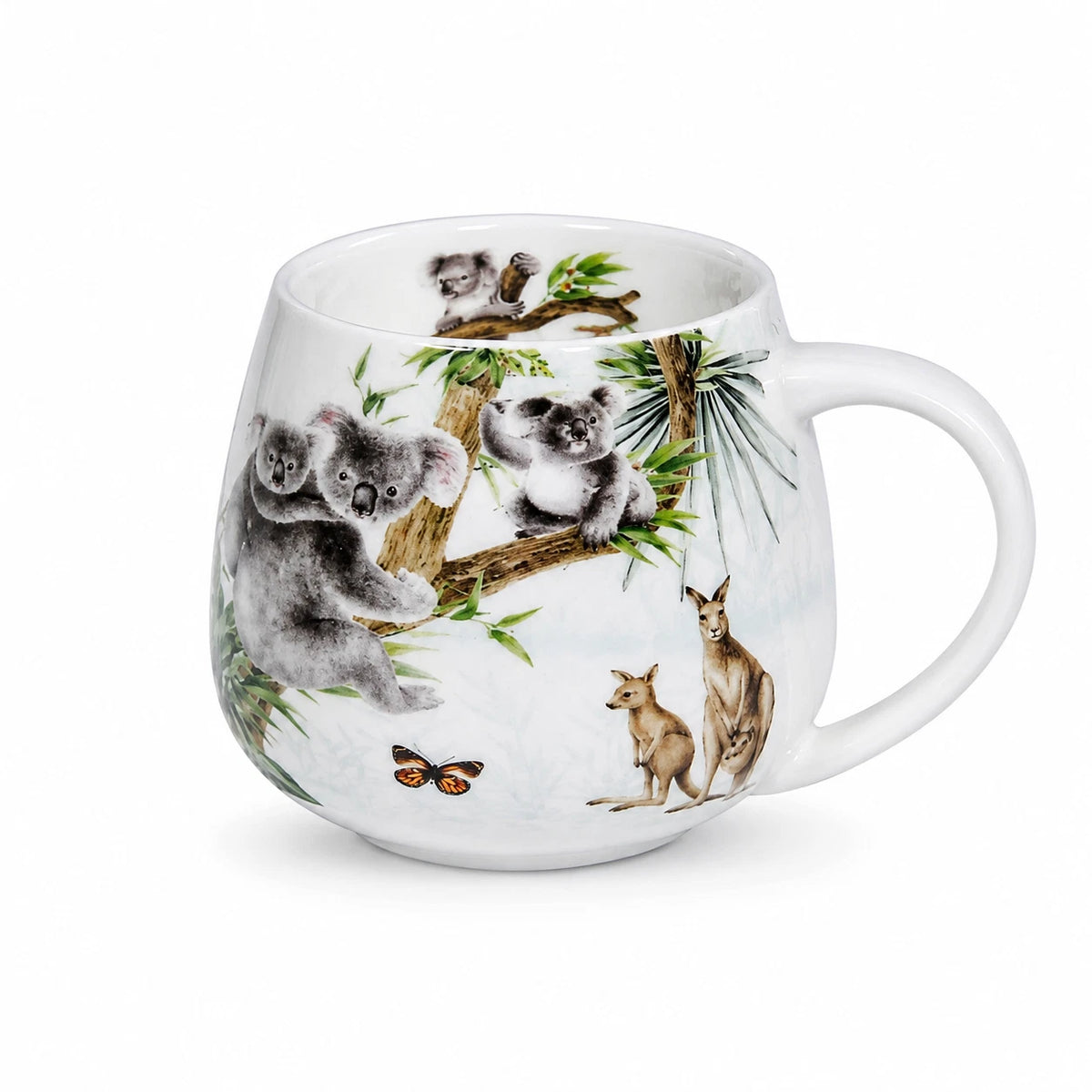 1-6x Australian Wildlife Koala Mug 400cc Fine Porcelain Coffee Tea Cup Gift Box