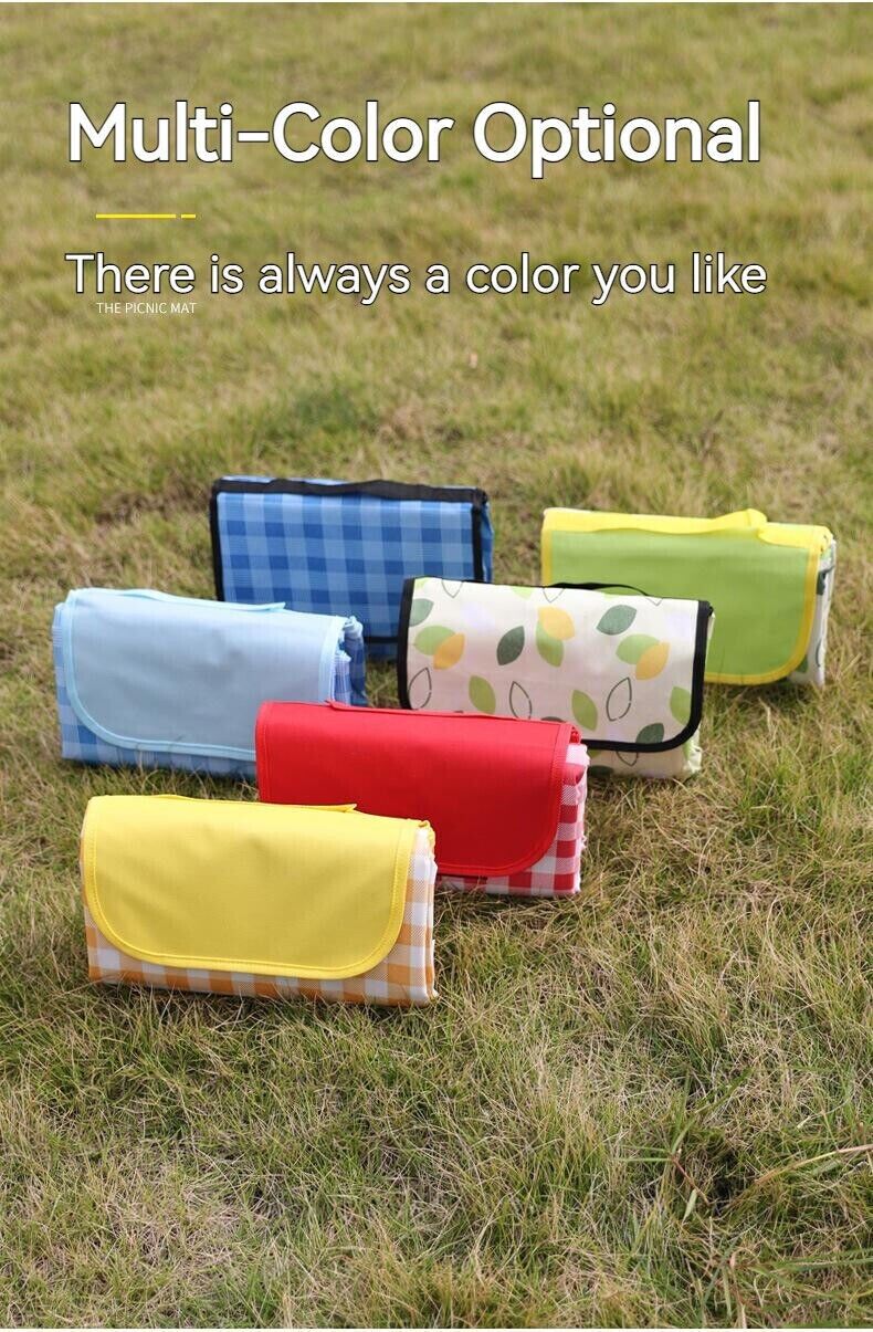 Outdoor Thickened Waterproof Portable Foldable Lawn Park Beach Party Picnic Mat