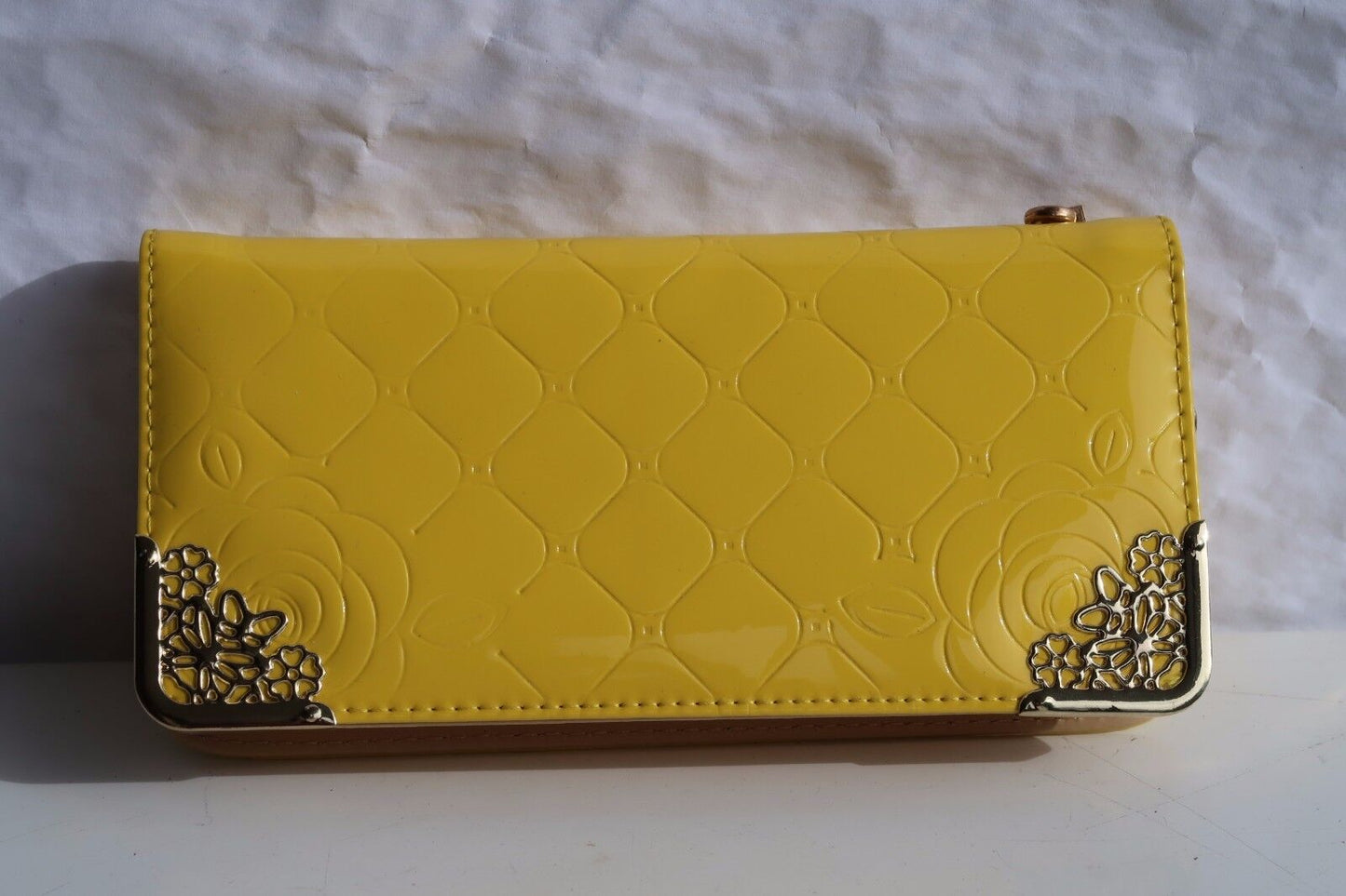 NEW Women Fashion Patent Wallet Zip Around Case Purse Wallet Lady clutch GIFT