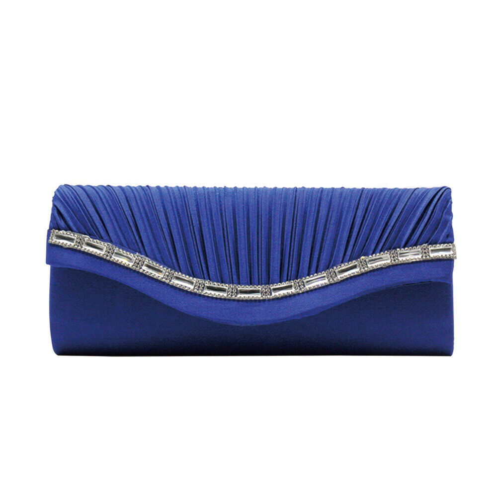 Women Satin Evening Bags Clutch Purses Wedding Formal Handbags Party Prom Clutches
