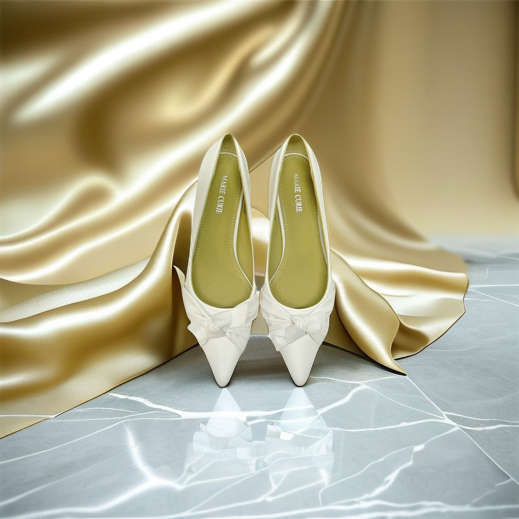 New women ladies low mid heel pumps pointed toe court work office shoes