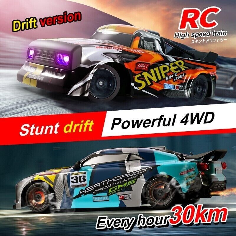 RC 4WD High Speed Housepower Drift Stunt Vehicle Boy's Off Road Toy Racing Car