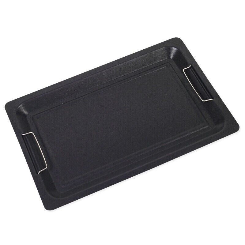 Camping Cooking Large Frying Plate Non-stick Grilled Fish Barbecue Baking Pan